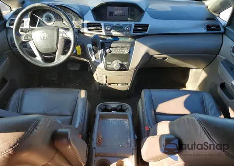 2013 Honda Odyssey Exl z USA, uszkodzony, nr VIN 5FNRL5H65DB072954